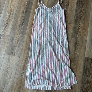Striped Sleeveless Dress